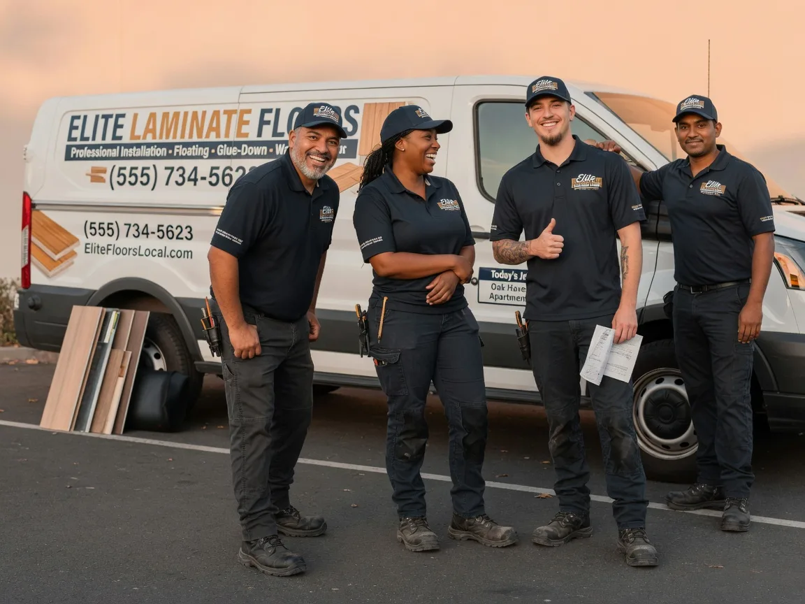 Laminate flooring installation company in Fortson, GA